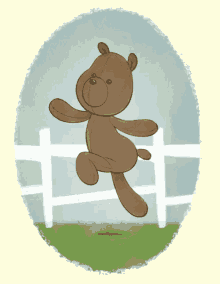 Bear Skipping GIF - Bear Skipping Running GIFs