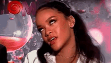 Rihanna Annoyed GIF - Rihanna Annoyed Eyeroll GIFs