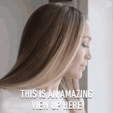 This Is An Amazing View Up Here Awesome View GIF - This Is An Amazing View Up Here Amazing View Awesome View GIFs