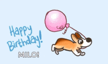 Happy Birthday Balloon GIF