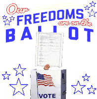 Vote Election Season Sticker - Vote Election Season Ballot Stickers