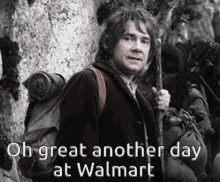 Bilbo Oh Great GIF - Bilbo Oh Great Another Day GIFs