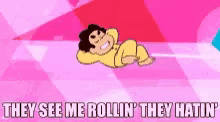 They See Me Rollin They Hatin Steven Universe GIF - They See Me Rollin They Hatin Steven Universe Pajama GIFs
