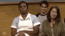 Angry Lunch Lady GIF