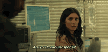 Are You From Outer Space Dr Teresa Ramirez GIF - Are You From Outer Space Dr Teresa Ramirez Star Trek Picard GIFs