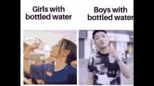 Super Idol Bottled Water GIF - Super Idol Bottled Water Water GIFs