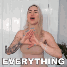 Everything Tracy Kiss GIF - Everything Tracy Kiss All The Things GIFs
