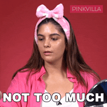Not Too Much Pooja Gor GIF - Not Too Much Pooja Gor Pinkvilla GIFs