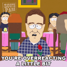 Youre Overreacting A Little Bit Jared Fogle GIF - Youre Overreacting A Little Bit Jared Fogle South Park GIFs