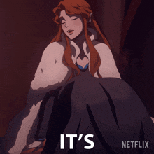Its Hot Lenore GIF - Its Hot Lenore Castlevania GIFs