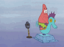 Patrick Star Kiddie Ride GIF - Patrick Star Kiddie Ride Spongebob GIFs