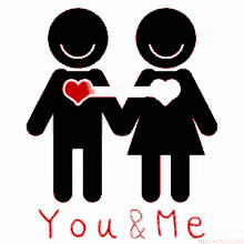 You And Me Heart GIF - You And Me Heart Love GIFs