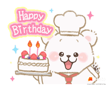 Happy Birthday Cake Sticker - Happy Birthday Cake Happy Stickers