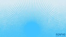 a blue background with renpho empower your wellness written on it