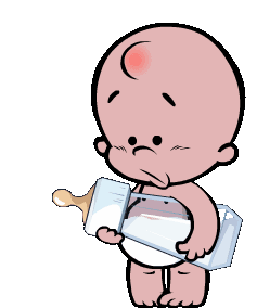 Confusion Milk Sticker - Confusion Milk Baby Stickers