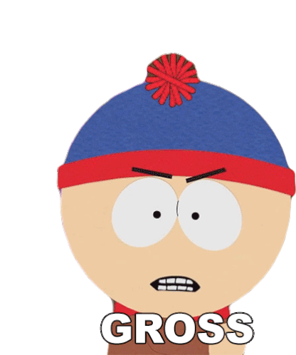 Gross Stan Marsh Sticker - Gross Stan Marsh South Park Stickers