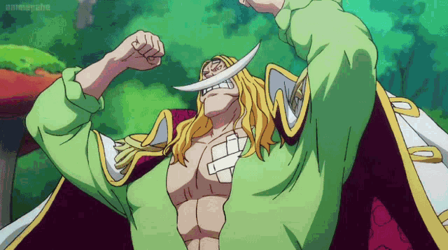 Gura Gura No Mi Whitebeard GIF