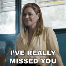 Ive Really Missed You Ann Reynolds GIF - Ive Really Missed You Ann Reynolds Wentworth GIFs