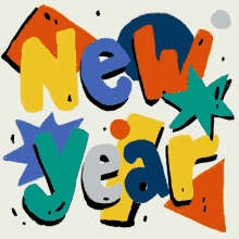 New Year Animation GIF - New Year Animation Maria Tran GIFs