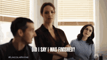 Did I Say I Was Finished Brooke Lyons GIF - Did I Say I Was Finished Brooke Lyons Kate GIFs