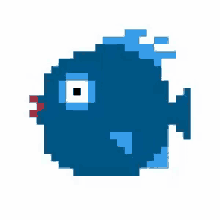 Fish Pixel GIF