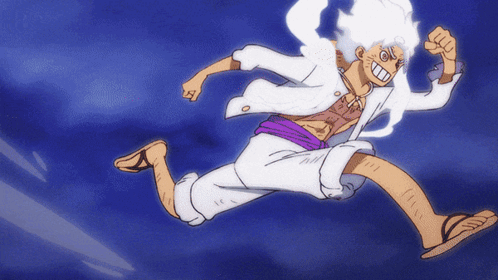 Luffy Vs Kaido Gear 5 GIF