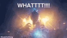 a picture of a monster with the words whatttt !!!