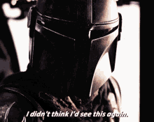The Mandalorian I Didnt Think Id See This Again GIF - The Mandalorian I Didnt Think Id See This Again I Thought I Would Never See That Again GIFs
