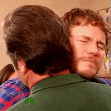 Hug GIF - Parks And Rec Chris Pratt Nick Offerman GIFs
