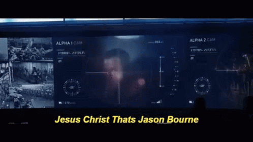 Jesus Christ Its Jason Bourne GIFs | Tenor