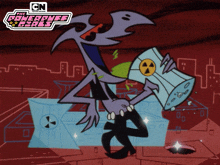 Drinking Nuclear Waste Nightmare Monster GIF - Drinking Nuclear Waste Nightmare Monster The Powerpuff Girls GIFs