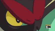 a cartoon character with a cn logo on the bottom right
