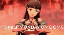 Milf Milf Monday GIF - Milf Milf Monday Persona4 GIFs