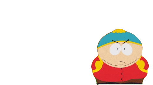 Snarl Eric Cartman Sticker - Snarl Eric Cartman South Park Stickers