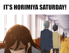 Horimiya Saturday GIF - Horimiya Saturday Horimiya Saturday GIFs