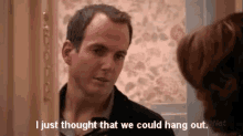 I Just Thought That We Could Hang Out - Arrested Development GIF - Arrested Development Gob Bluth Will Arnett GIFs