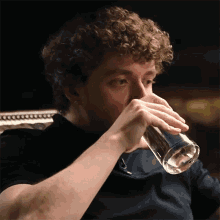 Drinking Water Jack Harlow GIF - Drinking Water Jack Harlow Quenching Thirst GIFs