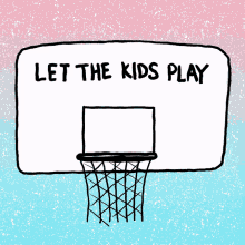 Basketball Trans Flag GIF - Basketball Trans Flag Let The Kids Play GIFs