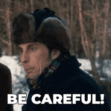 Be Careful Constable George Crabtree GIF - Be Careful Constable George Crabtree Murdoch Mysteries GIFs