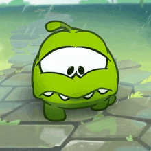 Disappointed Om Nom GIF - Disappointed Om Nom Cut The Rope GIFs