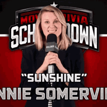 Sunshine Bonnie Somerville GIF - Sunshine Bonnie Somerville Schmoedown GIFs