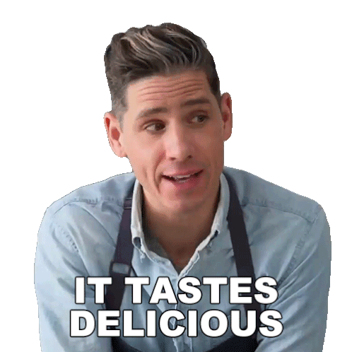 It Taste Delicious Brian Lagerstrom Sticker - It Taste Delicious Brian Lagerstrom It Tastes So Good Stickers