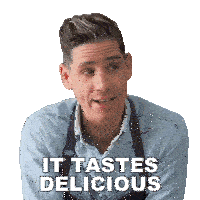 It Taste Delicious Brian Lagerstrom Sticker - It Taste Delicious Brian Lagerstrom It Tastes So Good Stickers