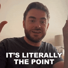 It'S Literally The Point Lewis Jackson GIF - It'S Literally The Point Lewis Jackson That Is Precisely The Point GIFs