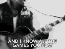 And I Know All The Games You Play I Know You GIF - And I Know All The Games You Play I Know You Player GIFs
