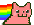 Cat Rainbow Sticker - Cat Rainbow Dance Stickers