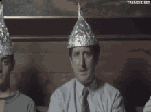 Aluhut Tin Foil Hat GIF - Aluhut Tin Foil Hat Conspiracy GIFs