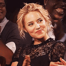 Dianna Agron Clapping GIF - Dianna Agron Clapping Applause GIFs