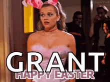 Happy Easter Easter Bunny GIF - Happy Easter Easter Bunny Naturally Blonde GIFs