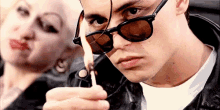 Need A Light? GIF - Fire Johnny Depp Cry Baby GIFs